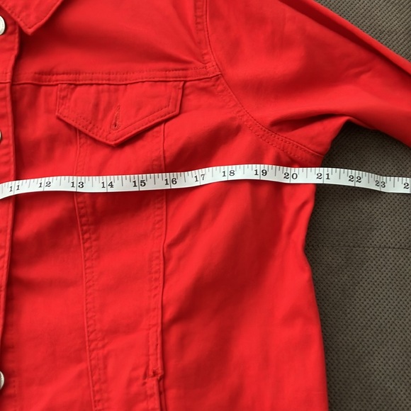 Charter Club jeans red jacket size PXL - Picture 7 of 10